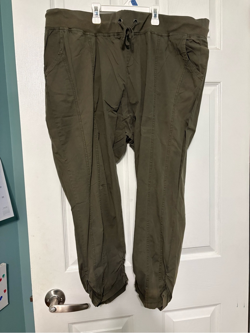 Torrid Crop Pull On Drawstring Pant - Poplin